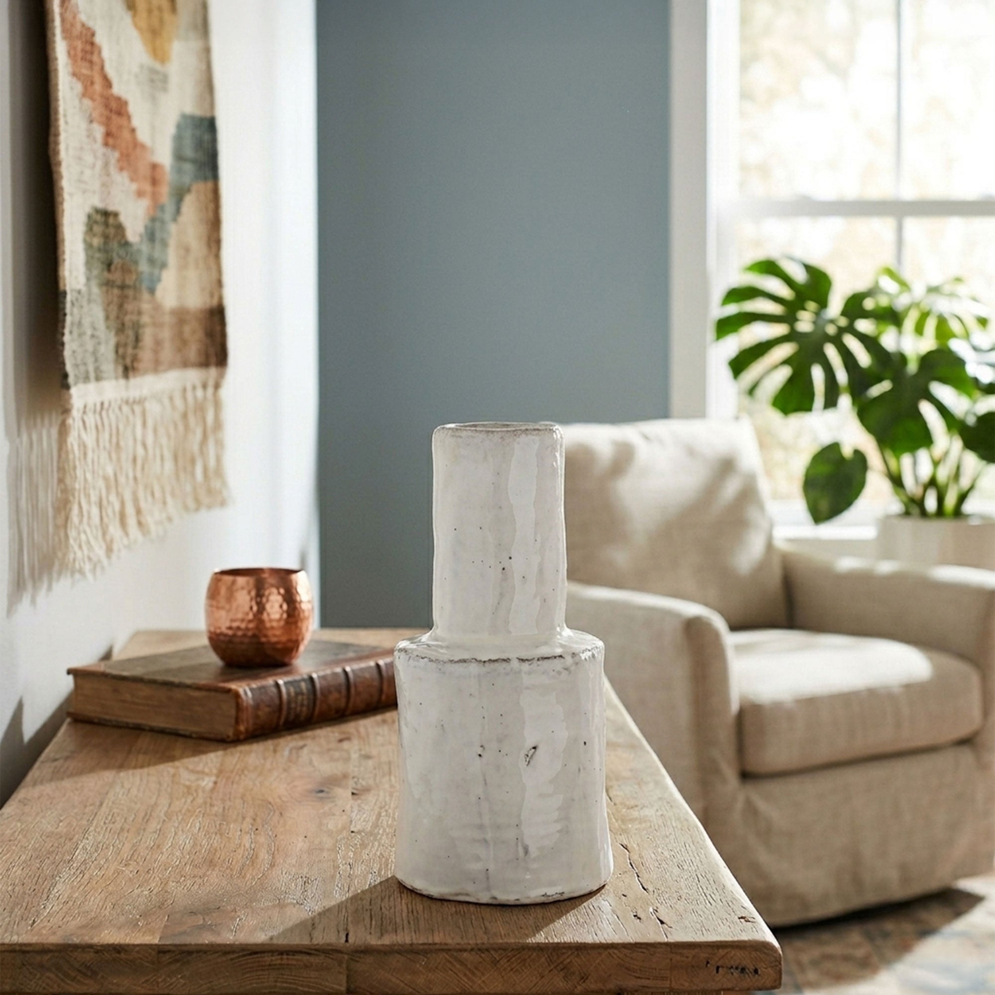 Cotto - Glazed Vase