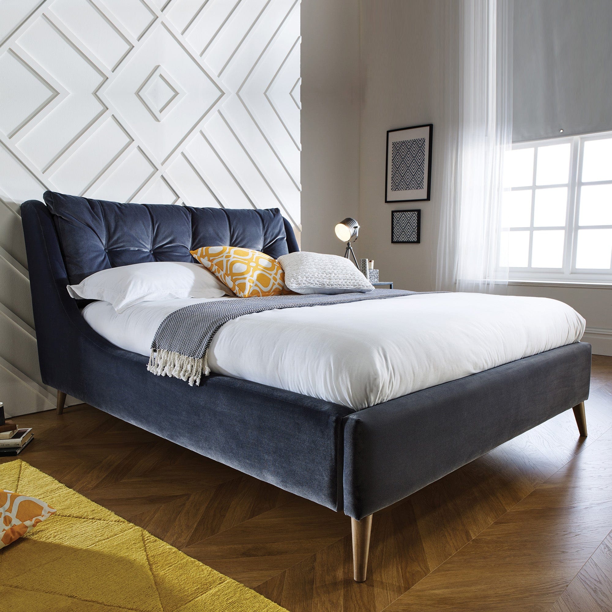 Polo Double Slatted Bed