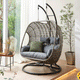 Honduras - Double Hanging Egg Chair With Cushions