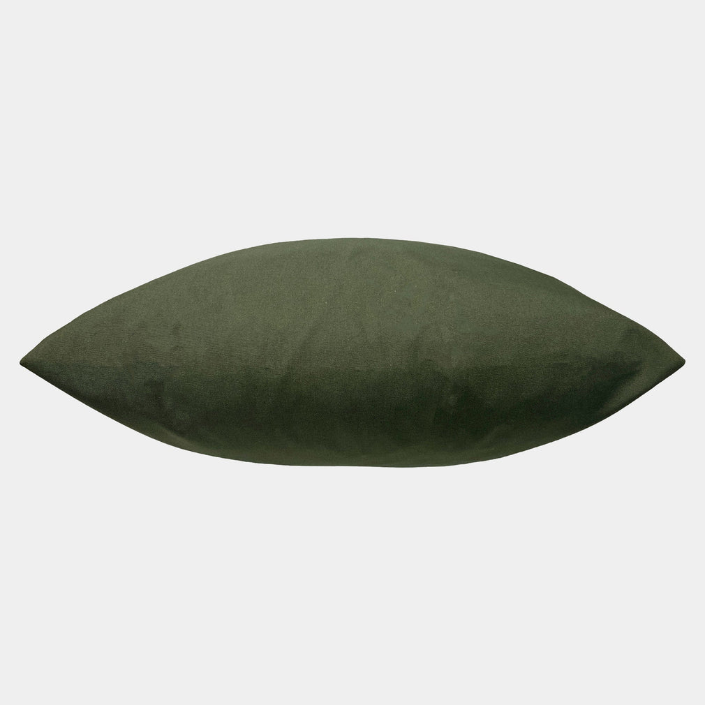 Plain - Olive Green Outdoor Cushion 43x43cm