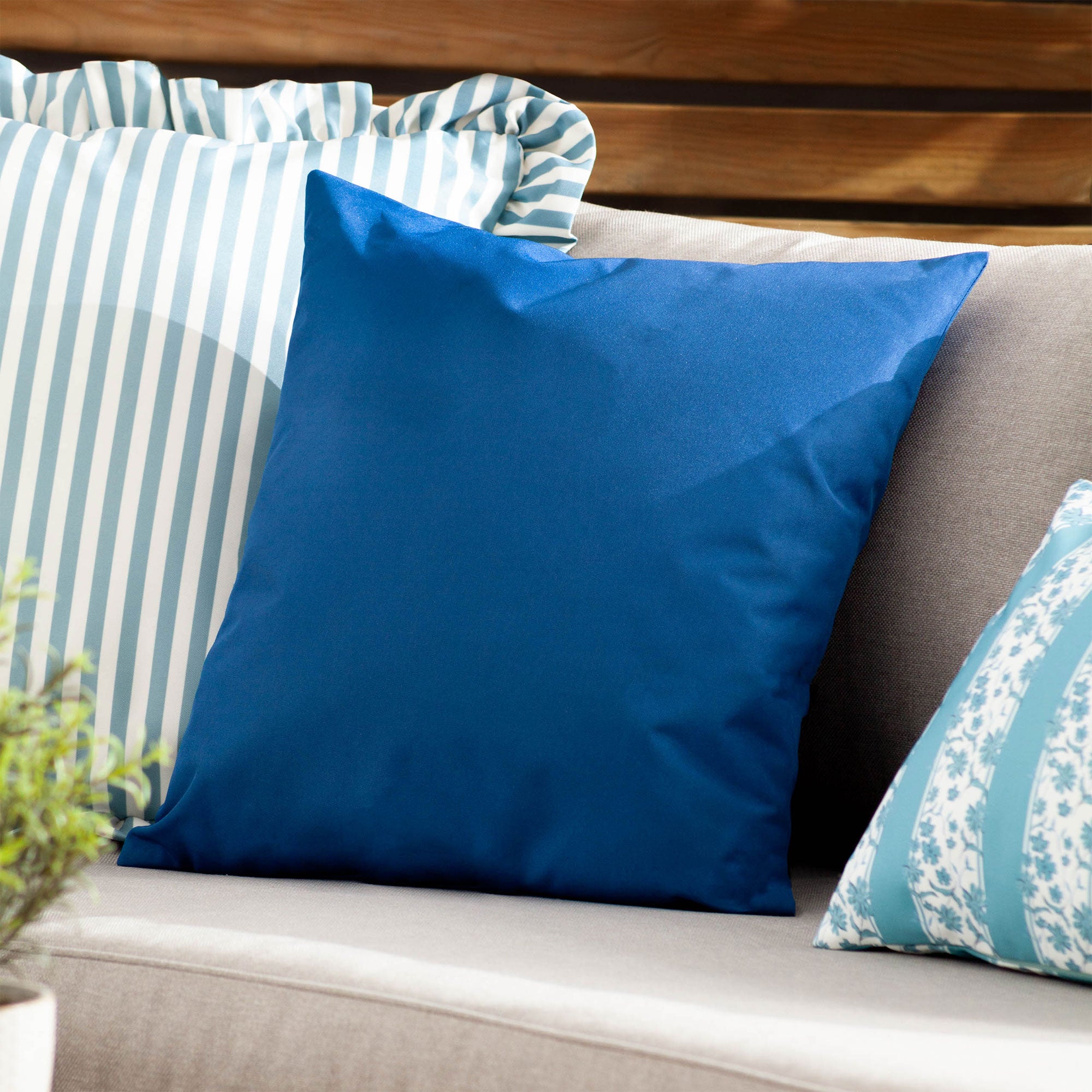 Plain - Royal Blue Outdoor Cushion 43x43cm