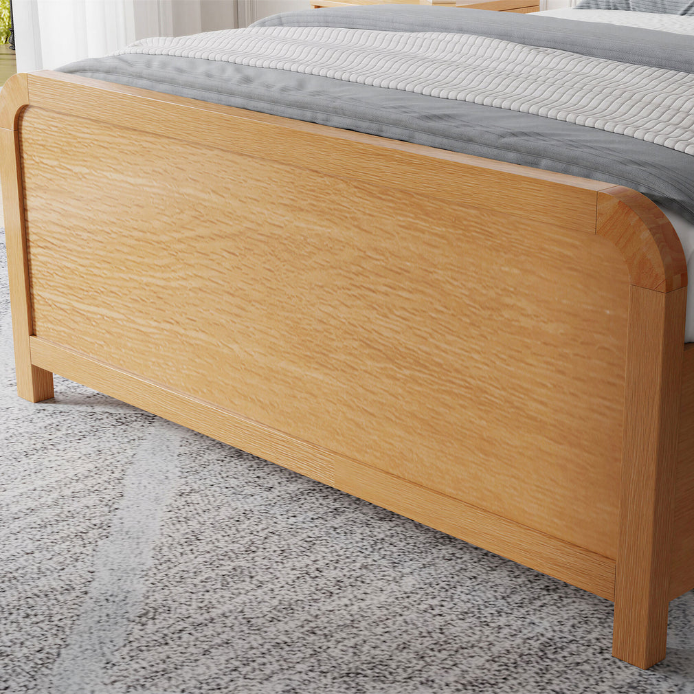 Warrington - Ottoman Bedframe, Curved Headboard