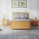 Warrington - Ottoman Bedframe, Curved Headboard Greige