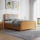 Warrington - Ottoman Bedframe, Curved Headboard