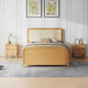 Warrington - Ottoman Bedframe, Curved Headboard Vanilla
