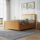 Warrington - Ottoman Bedframe, Curved Headboard