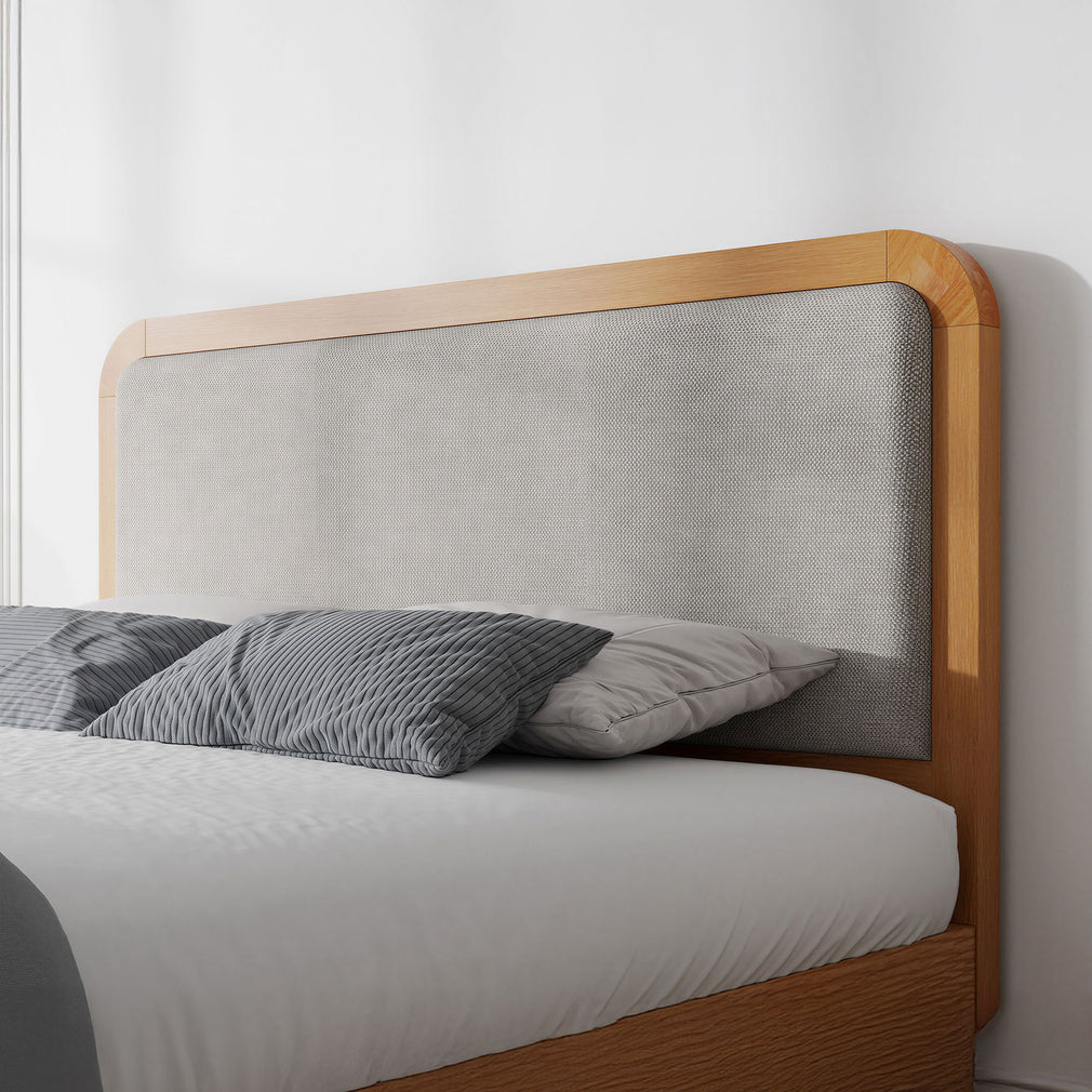 Warrington - Ottoman Bedframe, Curved Headboard