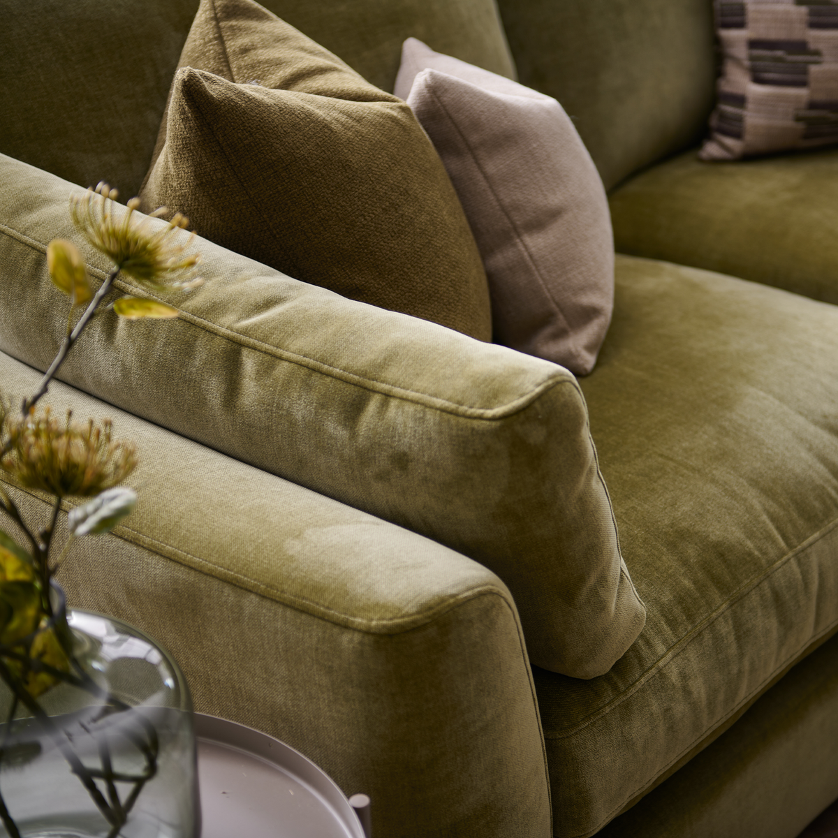 Remus - Grand 4 Seat Sofa, Fabric