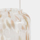 Aurelia - Candle Lantern, White & Gold Confetti, Large