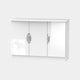 Cornell - 3 Door Storage Unit White