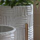 Luxe Geo - Neutral Garden Planters, Set of 2