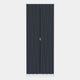 Jewel - 2 Door Wardrobe White Carcase & Indigo Fronts