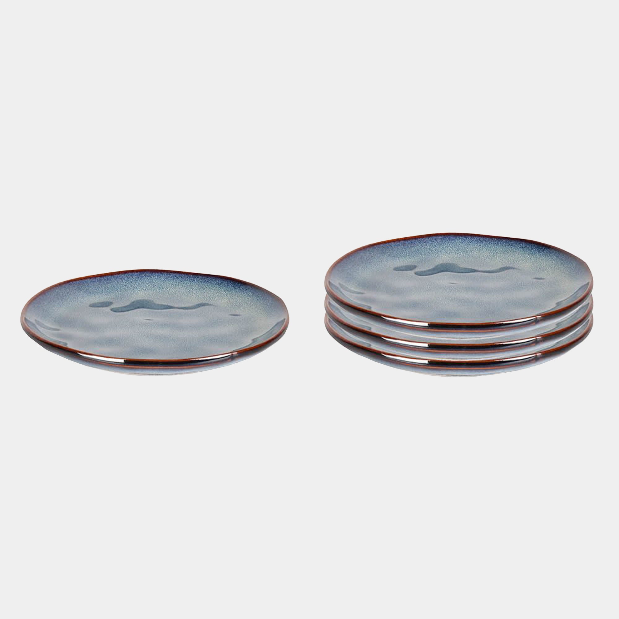 Storm - Side Plates Set of 4, Blue
