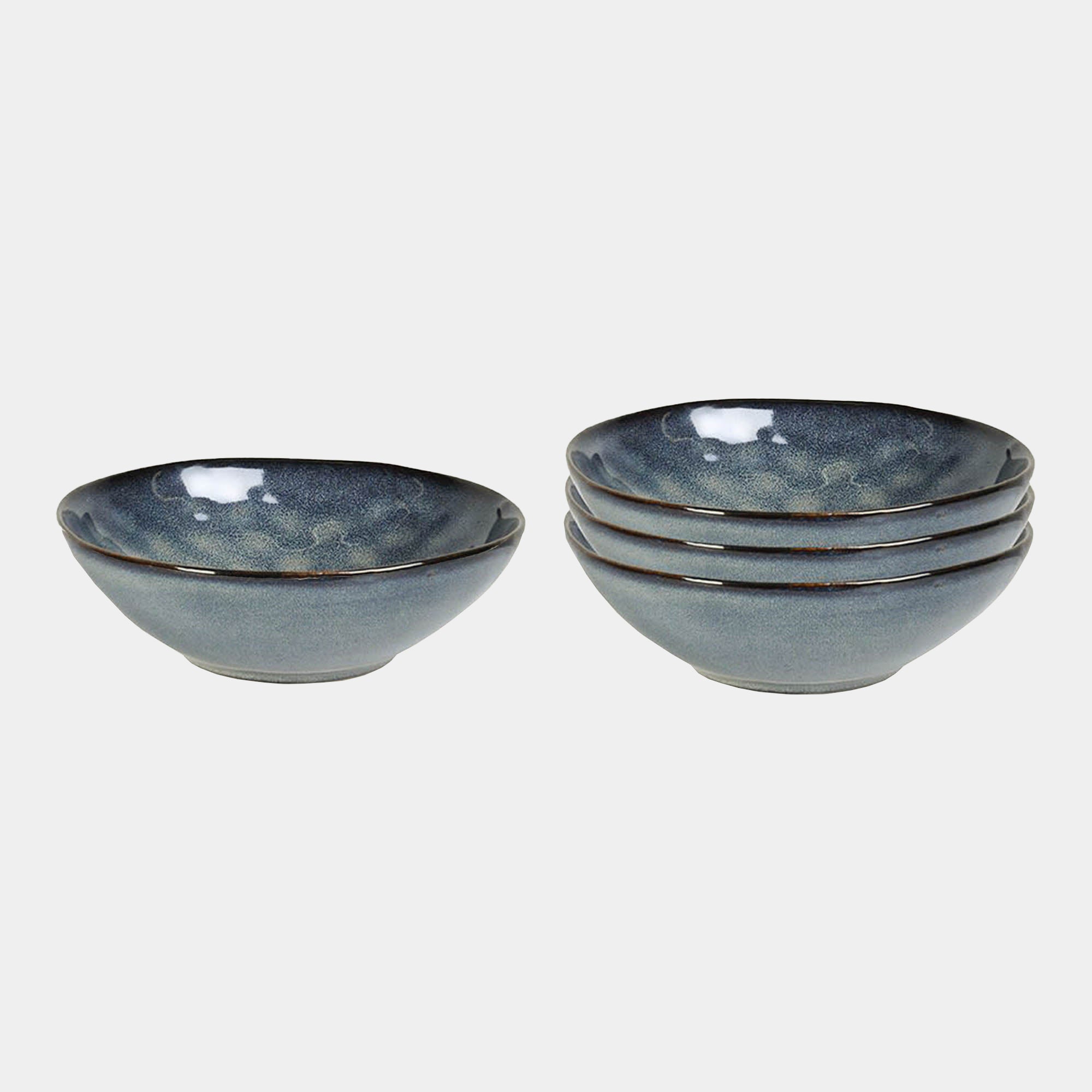 Storm - Bowls Set of 4, Blue