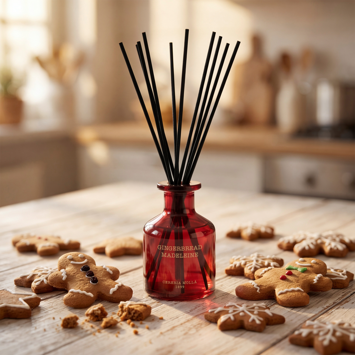 Cereria Molla - Gingerbread Madeleine Reed Diffuser 120ml