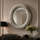 Meridian Silver - Wall Mirror, Round