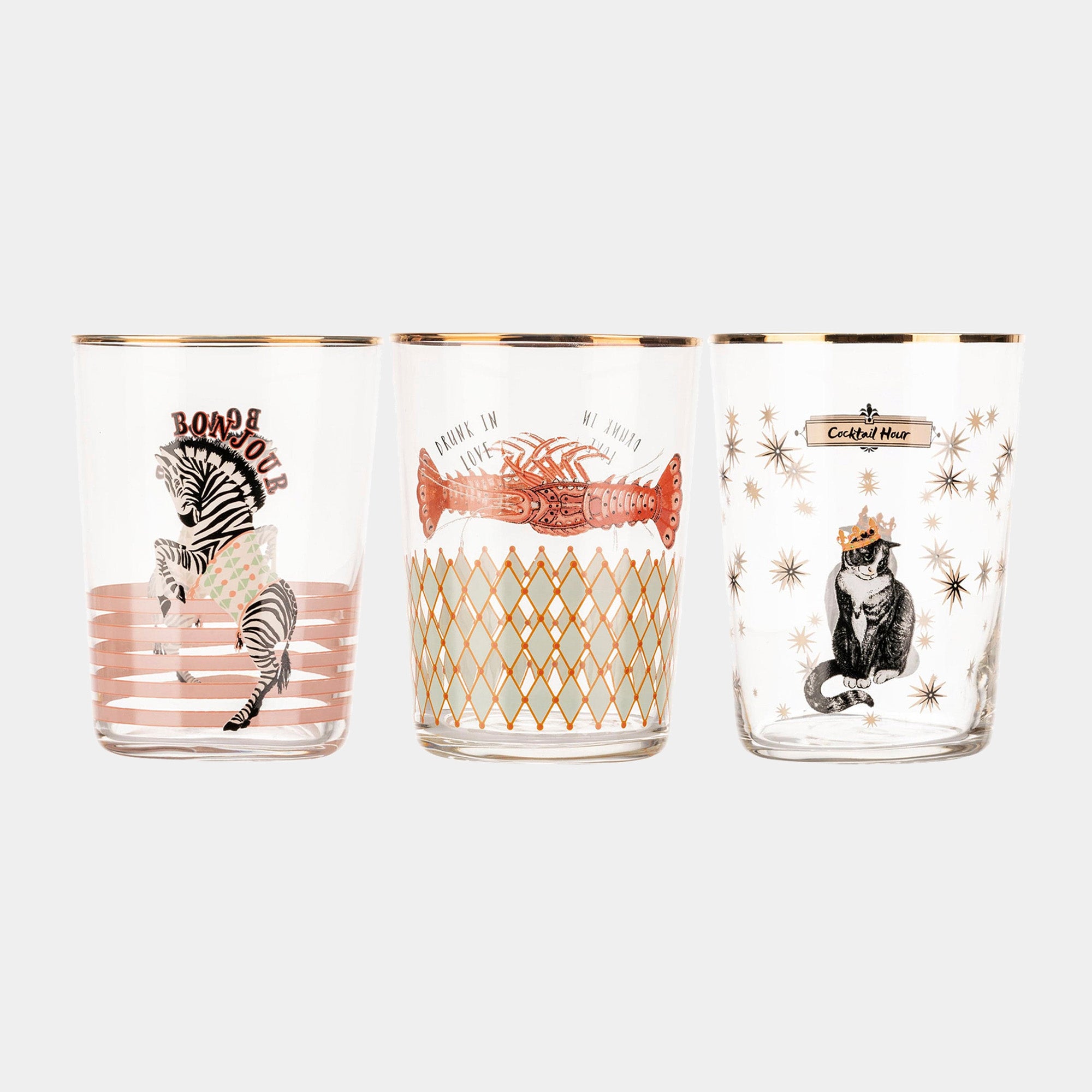 Yvonne Ellen - Hi Ball Glass Set Of 3