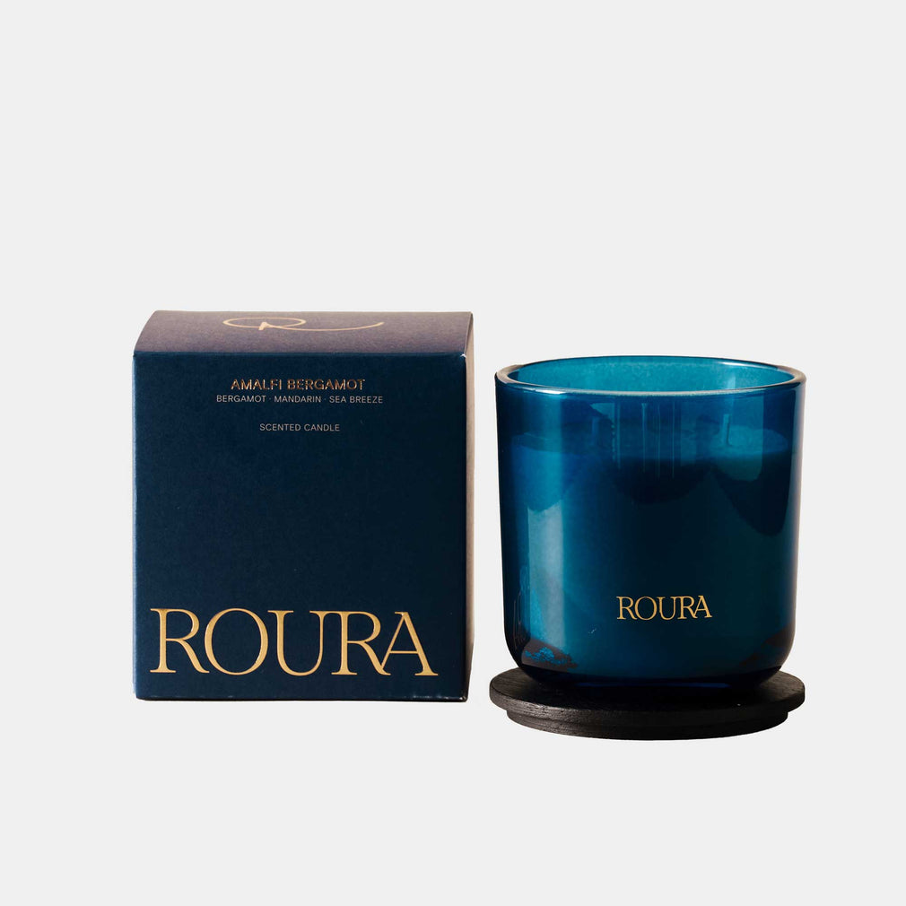 Roura Amalfi - Bergamot, Mandarin, Sea Breeze Candle & Reed Diffuser Set