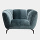 Odyssey - Armchair, Fabric Aston Seafoam