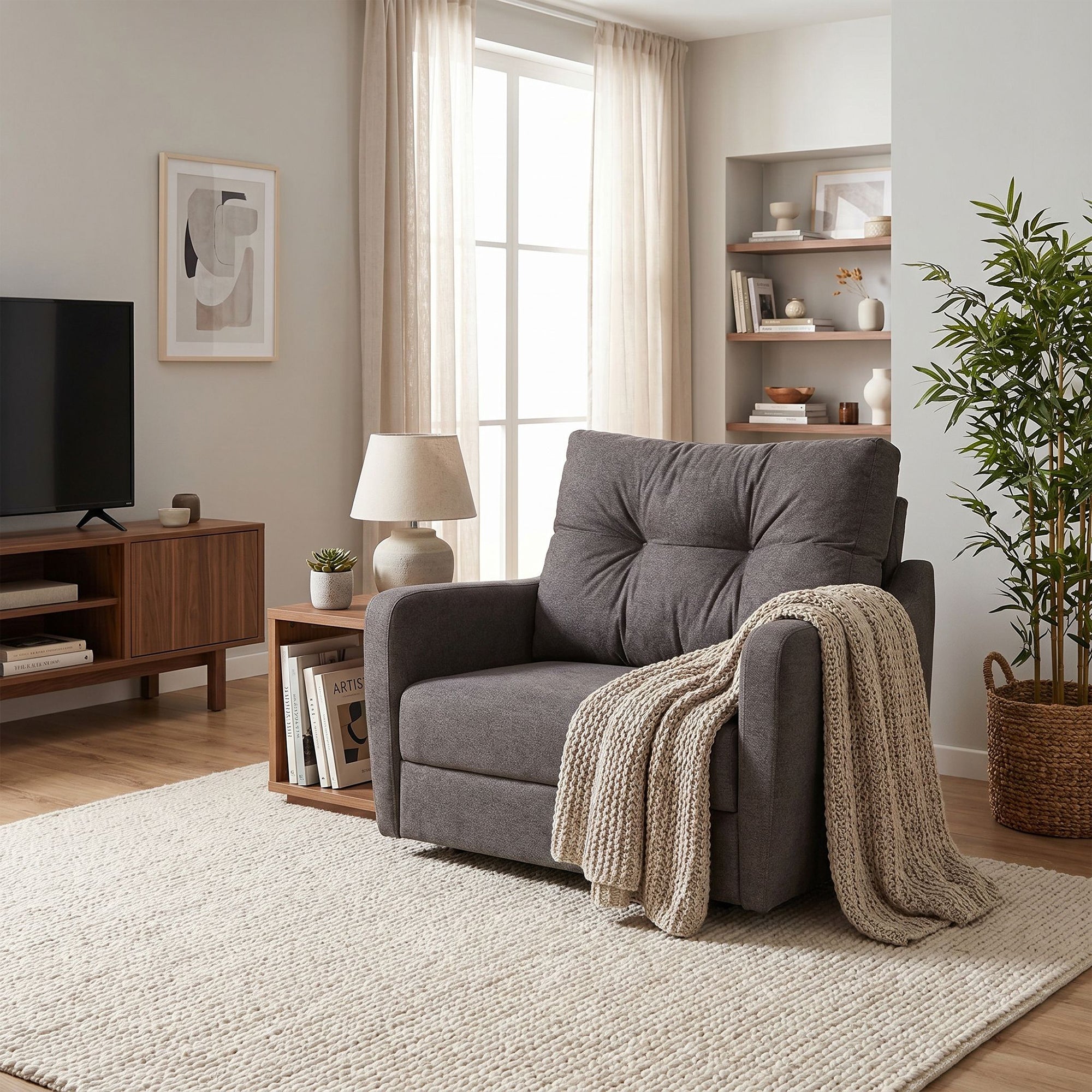 Costello - Armchair Sofa Bed, Fabric