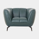 Odyssey - Armchair, Oslo Peacock Leather