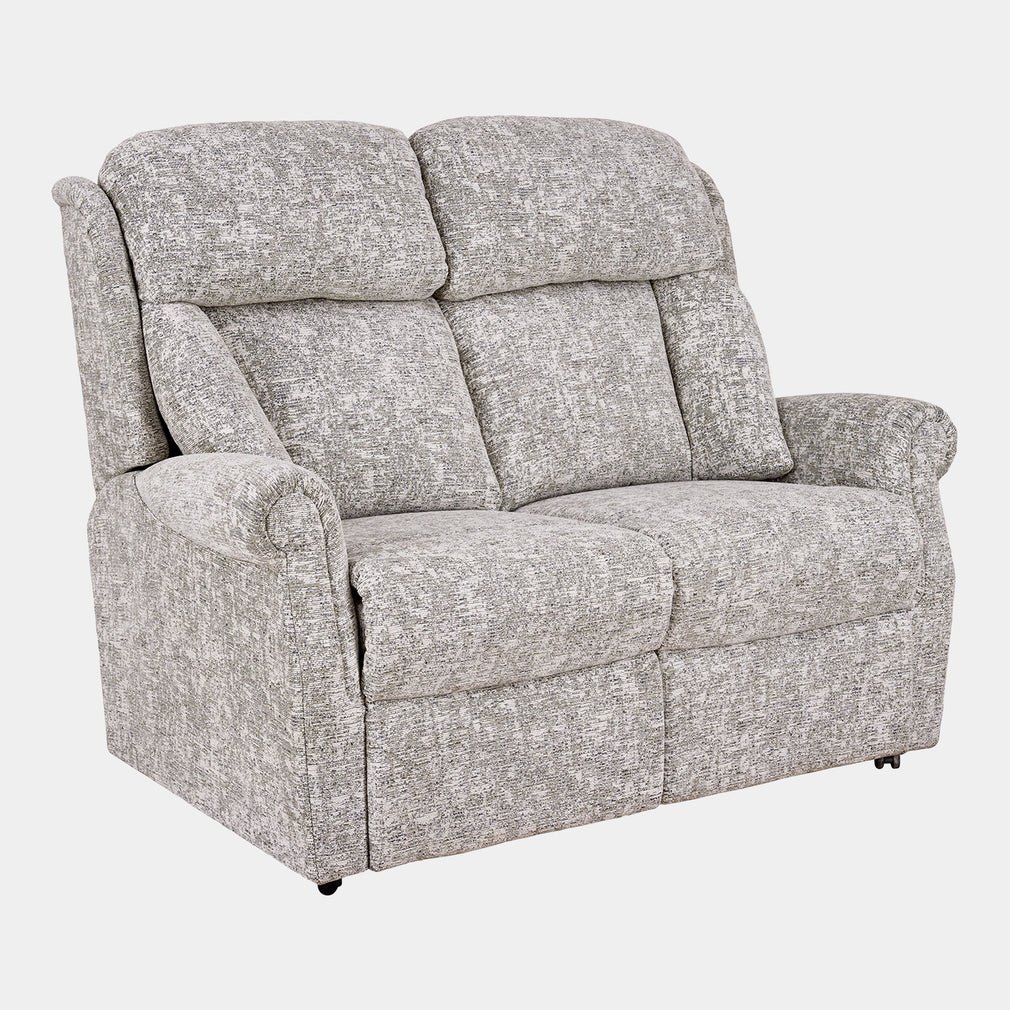 Bibury - 2 Seat Single Motor Recliner, Fabric