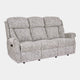 Bibury - 3 Seat Single Motor Recliner, Fabric