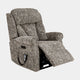 Bibury - Grande Single Motor Recliner Chair, Fabric