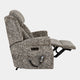 Bibury - Grande Single Motor Recliner Chair, Fabric