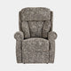 Bibury - Grande Single Motor Recliner Chair, Fabric