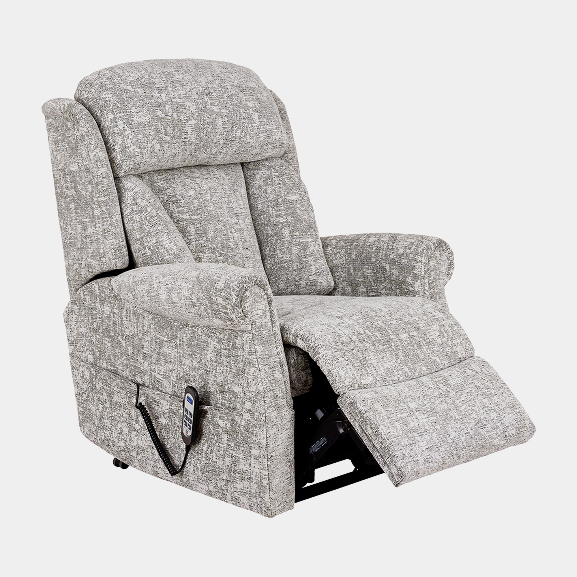 Bibury - Standard Single Motor Recliner Chair, Fabric