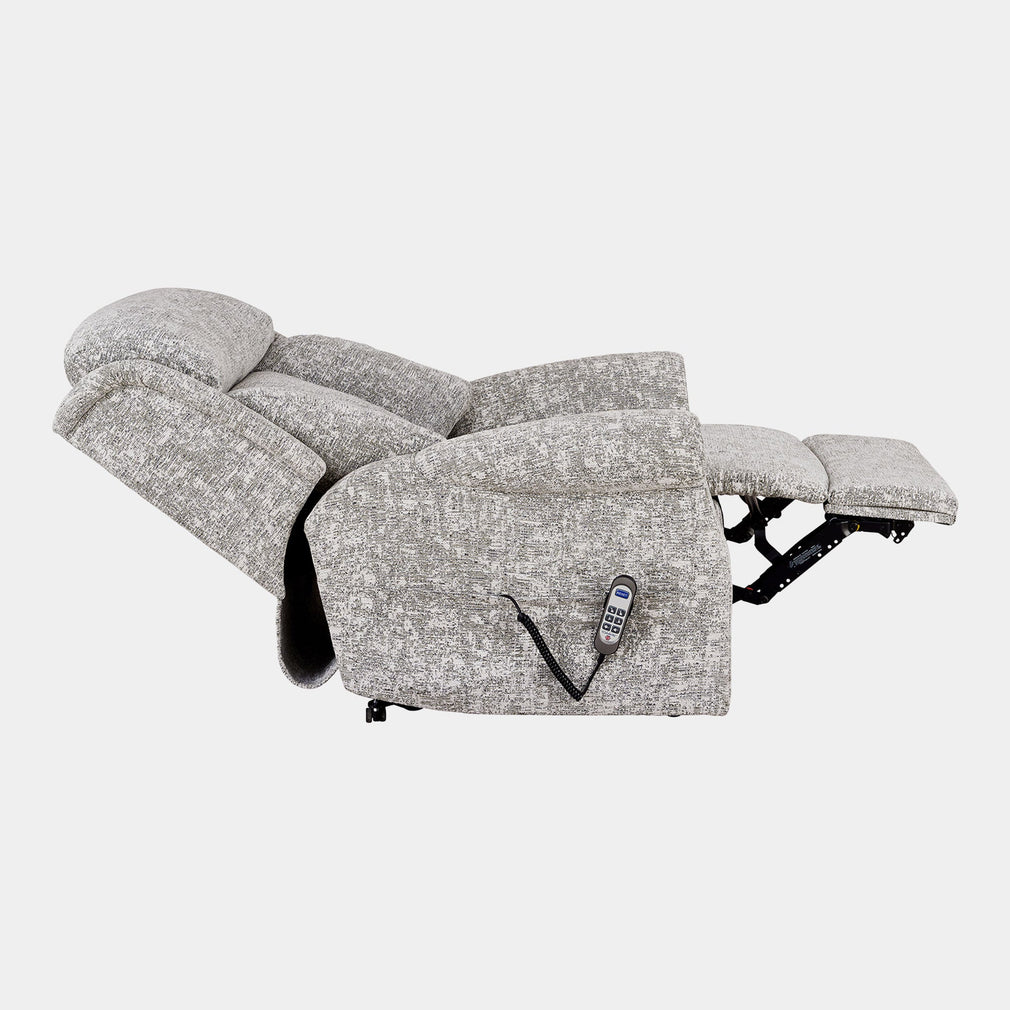 Bibury - Standard Single Motor Recliner Chair, Fabric