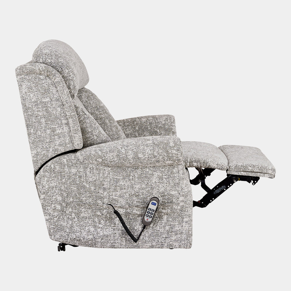 Bibury - Standard Single Motor Recliner Chair, Fabric