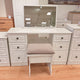 Ashford - Dressing Table In White - Item As Pictured