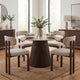 Asmara - Marble Effect Round Dining Table