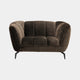 Odyssey - 1.5 Seat Sofa, Fabric Aston Chocolate