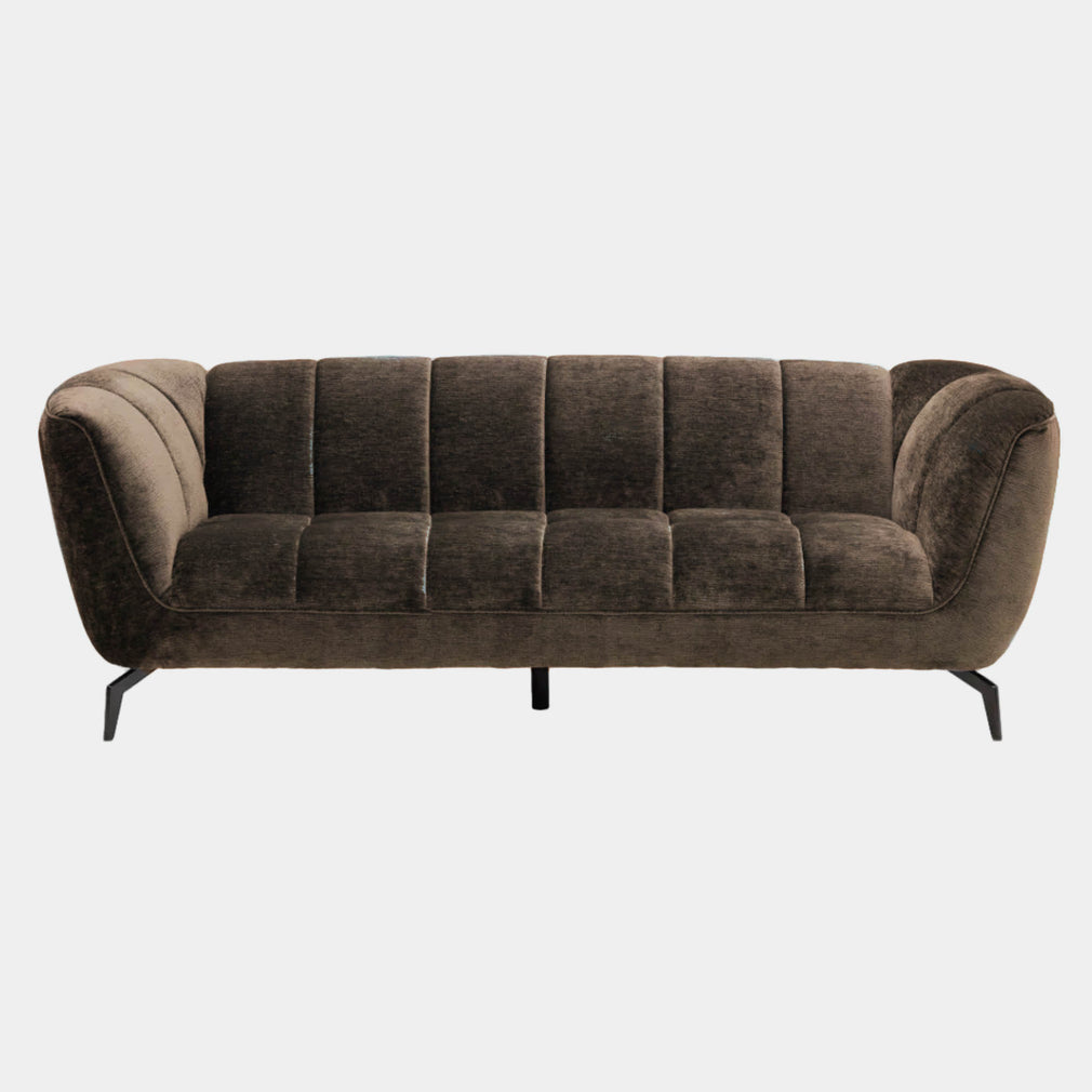 Odyssey - 3 Seat Sofa, Fabric Aston Chocolate