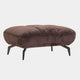 Odyssey - Footstool, Fabric Aston Chocolate