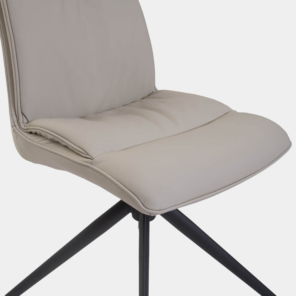 Tannery - Swivel Dining Chair, Leather