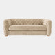 Greenwich - 3 Seat Sofa, Velore Natural Fabric