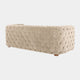 Greenwich - 3 Seat Sofa, Velore Natural Fabric
