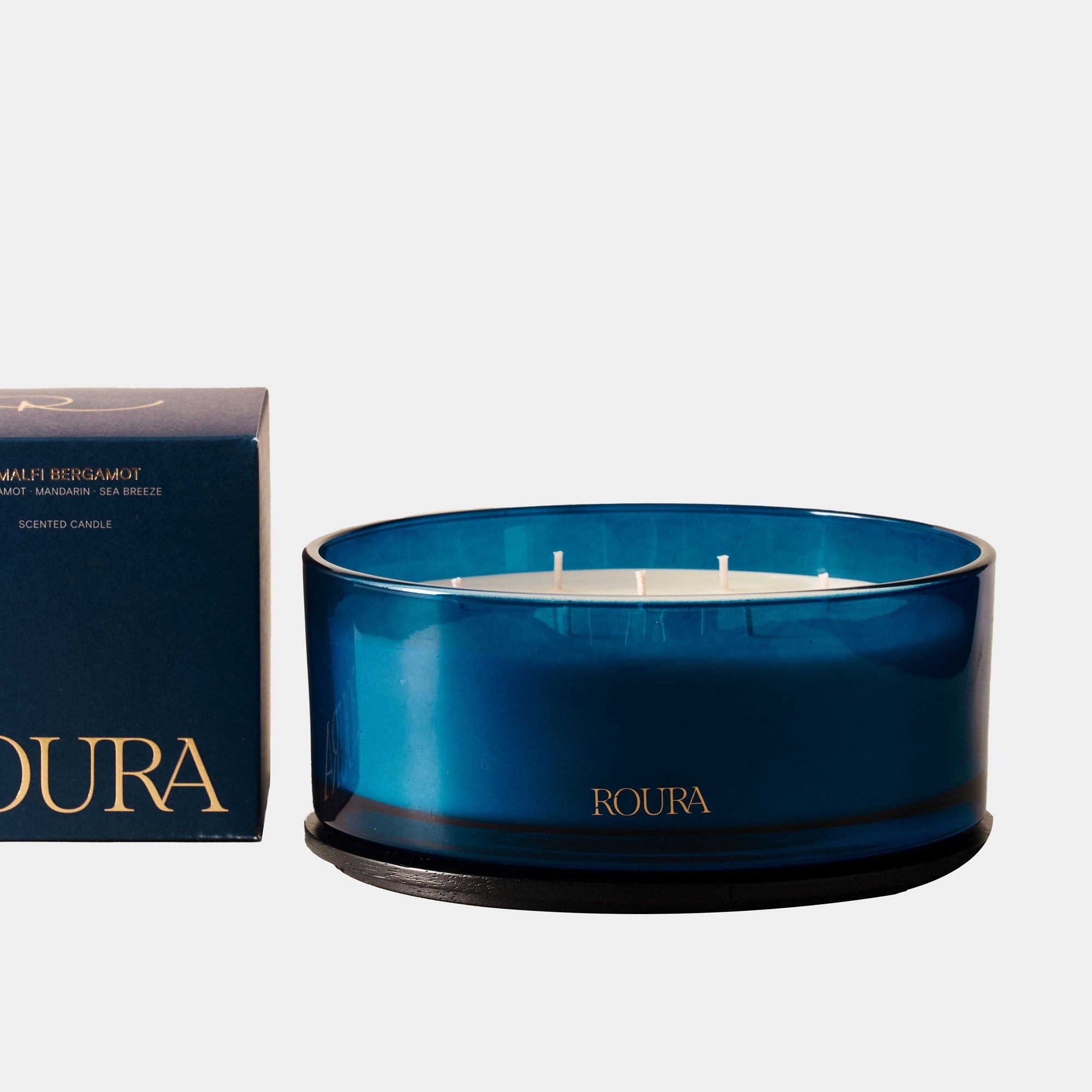 Roura - Bergamotta Wood 7 Wick Scented Candle 960g
