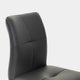 Clover - Swivel Counter Stool In Soleda Leather, Anthracite