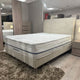 Blanche - King Bed Frame, Oslo Cream Fabric - Item As Pictured