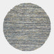 Mehari - Round Rug Blue & Cream - 5949