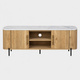 Bombay - Wooden TV Unit, Marble Top