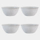 Perola Beaded - Soup & Cereal Bowls, Set of 4