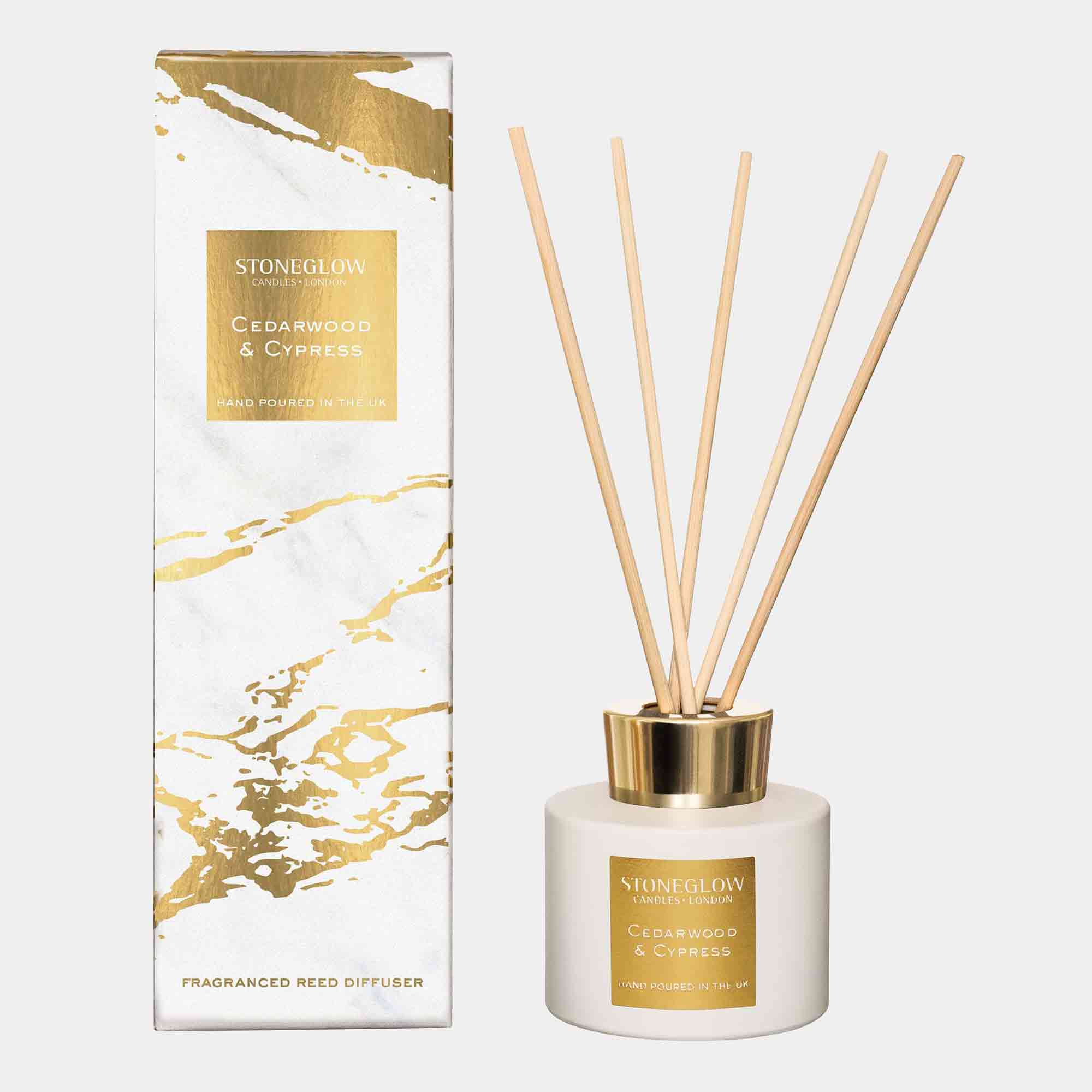 Stoneglow Luna - Cedarwood & Cypress Reed Diffuser 120ml