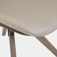 Terra - Swivel Dining Chair in Latte Leather