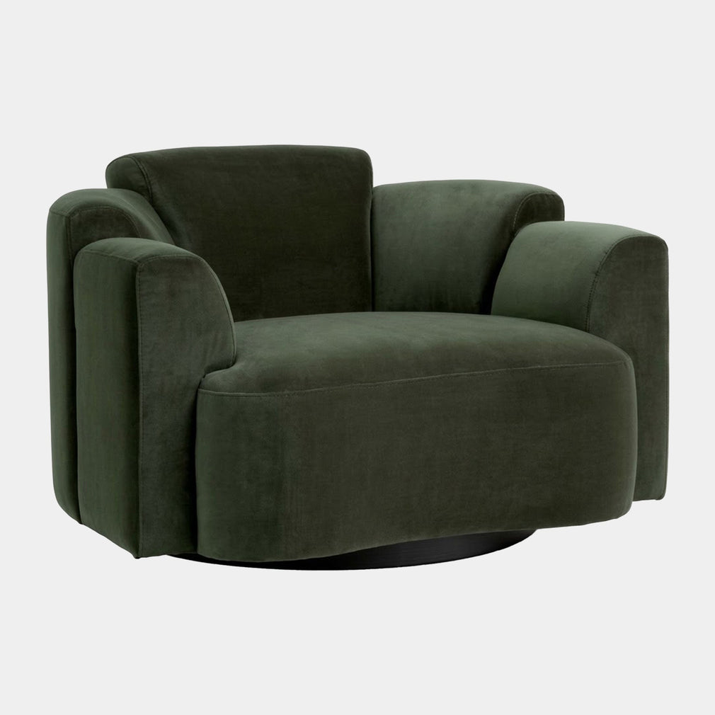 Eichholtz Marbella - Swivel Chair, Fabric Torrin Green